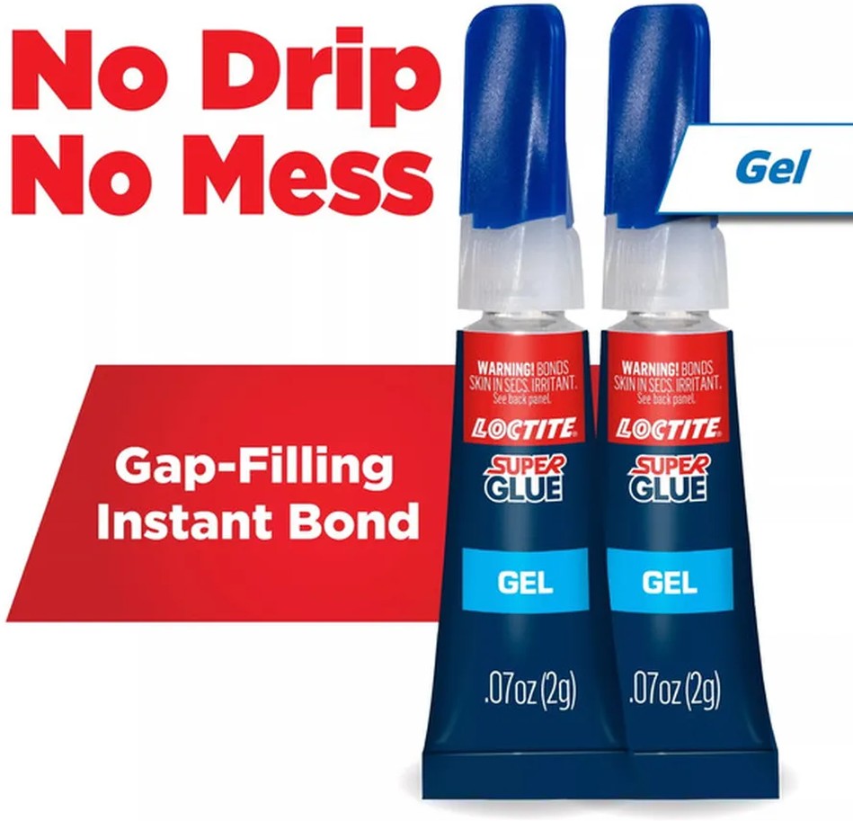 Super Glue Gel - 2 PK