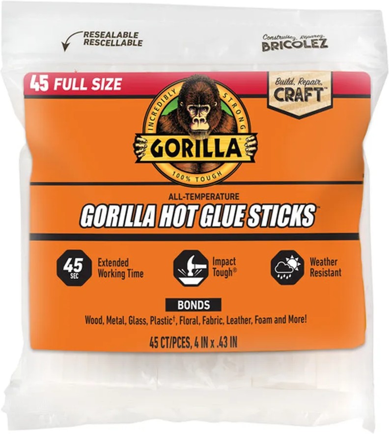 Hot Glue Sticks - 45 CT