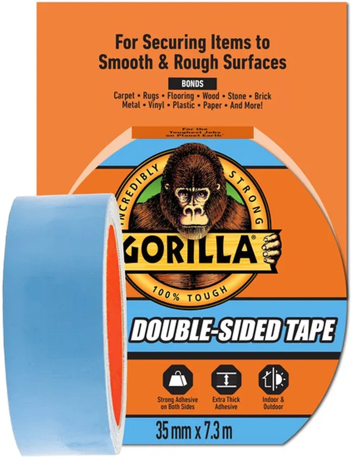 Gray Double-Sided Duct Tape