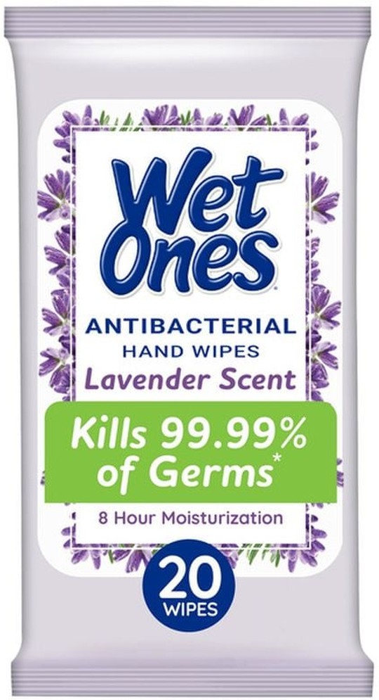 Hand Wipes, Lavender Scent, Antibacterial