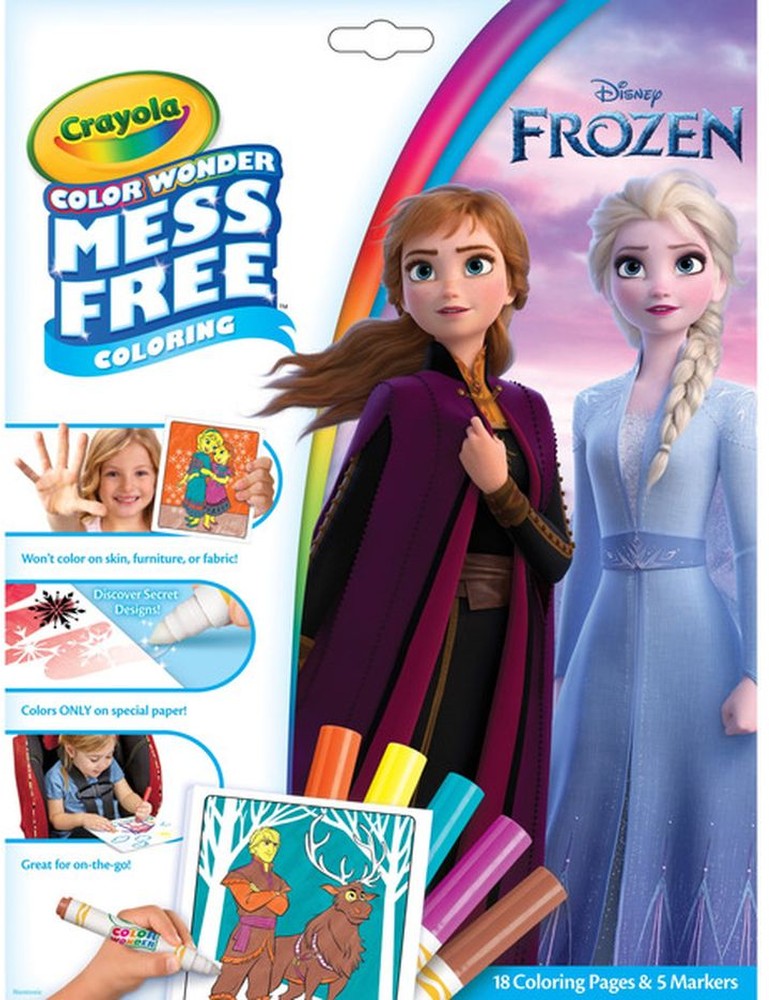Coloring Book, Mess Free, Disney Frozen II