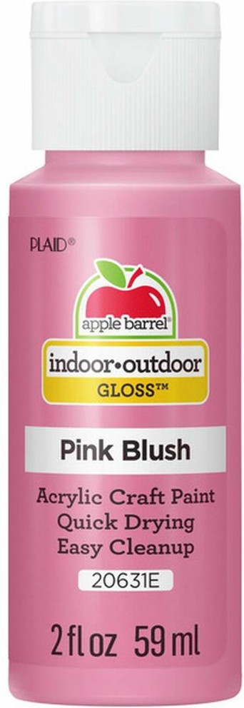 Pink Blush Gloss Finish Acrylic Craft Paint