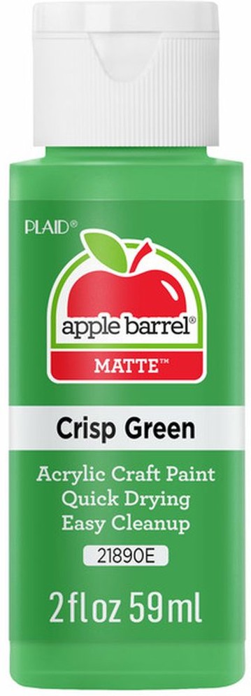 21890E Matte Finish Crisp Green Acrylic Craft Paint