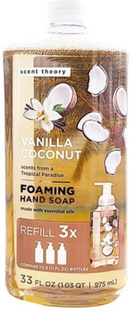 Foaming Hand Soap, Vanilla Coconut