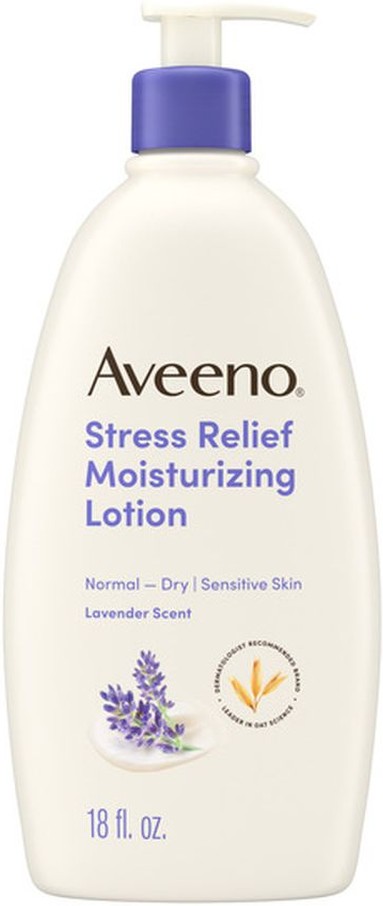 Stress Relief Moisturizing Lotion With Lavender Scent