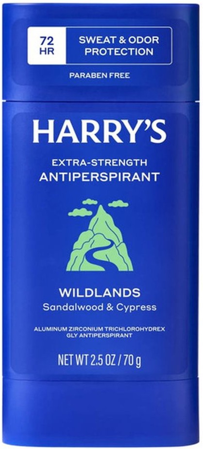 Odor & Enhanced Sweat Control Aluminum Zirconium Trichlorohydrex Gly Extra-strength Antiperspirant, Wildlands