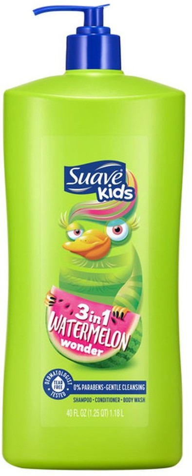 3 In 1 Shampoo Conditioner Body Wash Watermelon Wonder,
