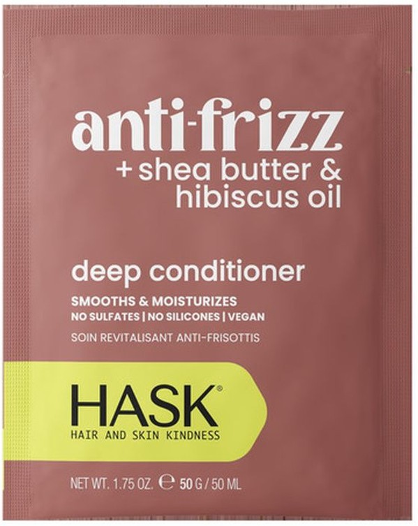 Deep Conditioner, Anti-Frizz, Shea Butter & Hibiscus Oil