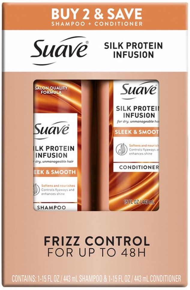 Shampoo And Conditioner Silk Protein Infusion