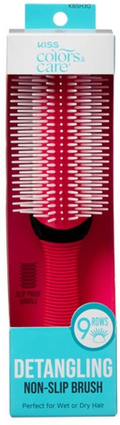 9-Rows Detangling Non Slip Brush