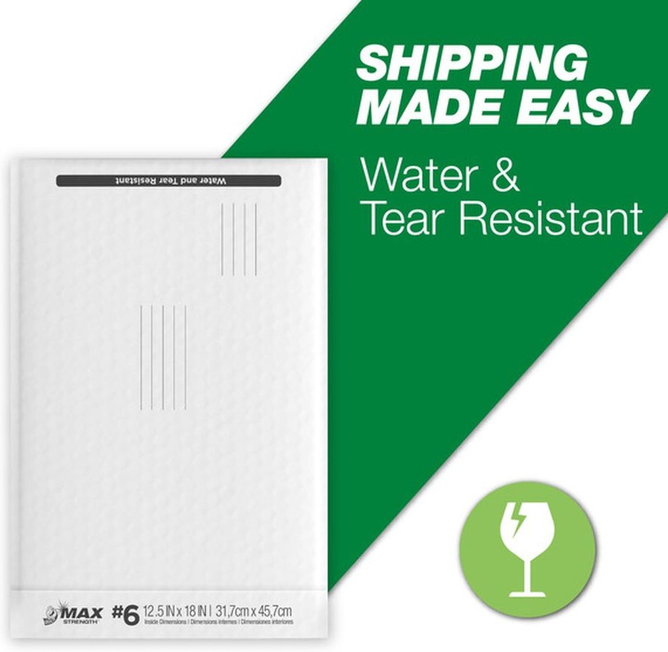 12.5" x 18" Poly Bubble Mailer