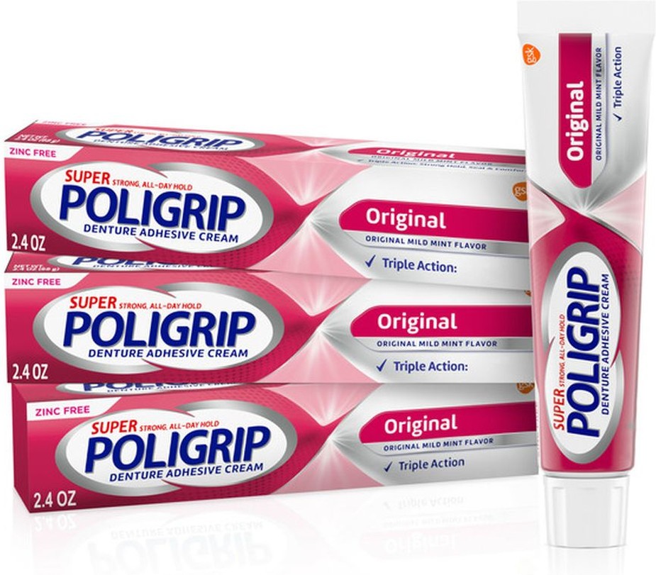 Zinc Free Denture Adhesive Cream