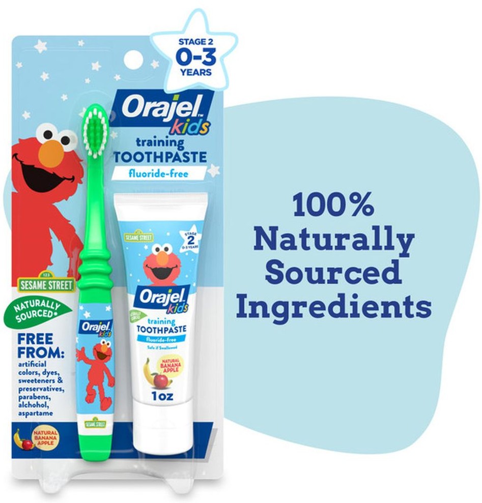 Toothpaste, Training, Natural Banana Apple