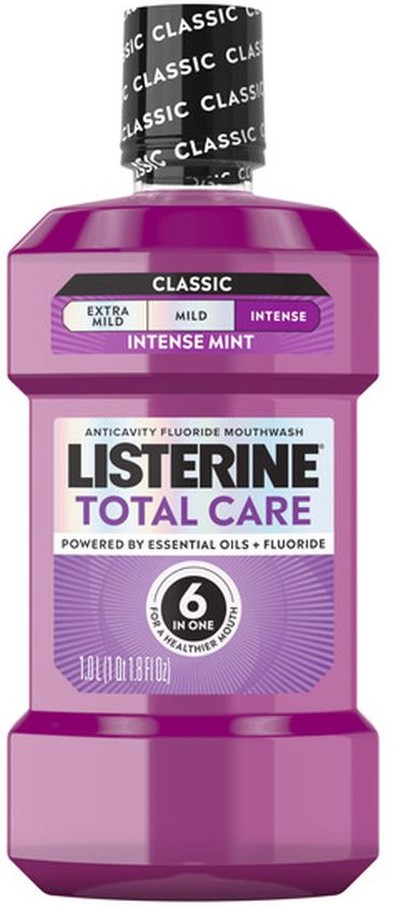 Total Care Anticavity Fluoride Mouthwash, Fresh Mint