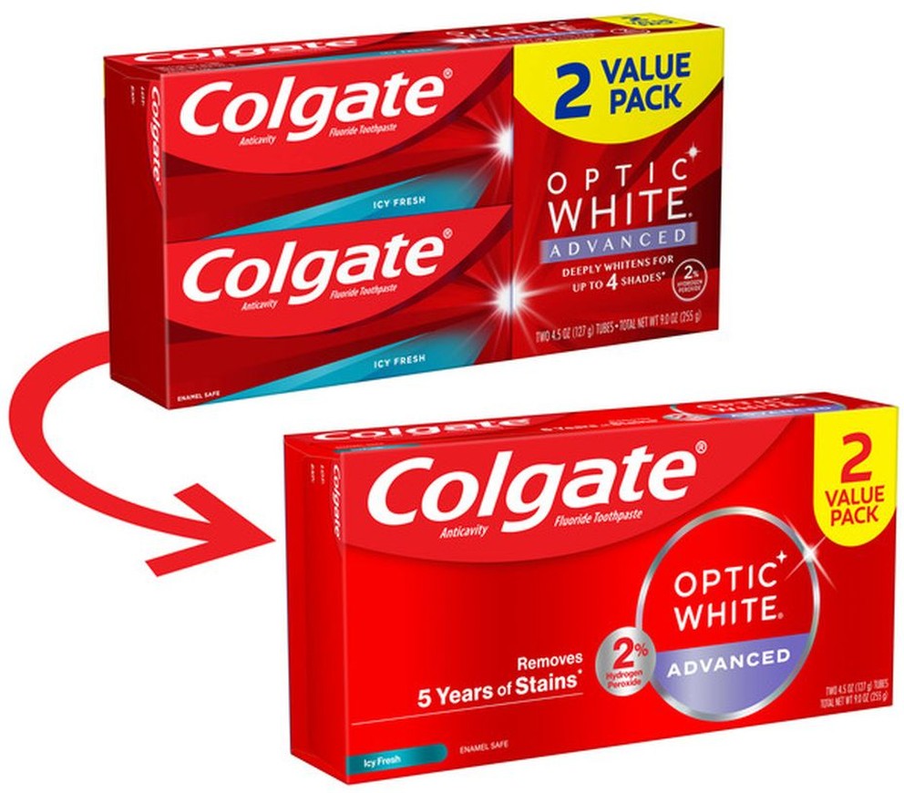 Advanced Whitening Toothpaste, Icy Fresh