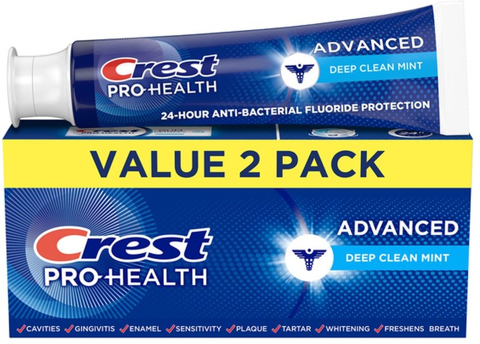 Pro-Health Advanced Deep Clean Mint Toothpaste, Twin Pack