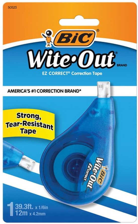 Correction Tape, Ez Correct