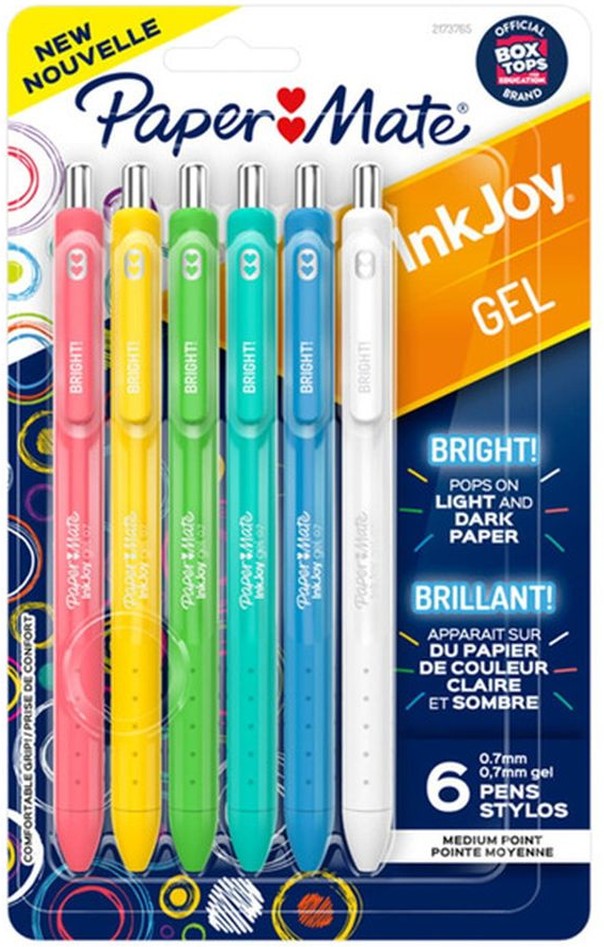 Pens, Medium Point, 0.7 mm, Gel