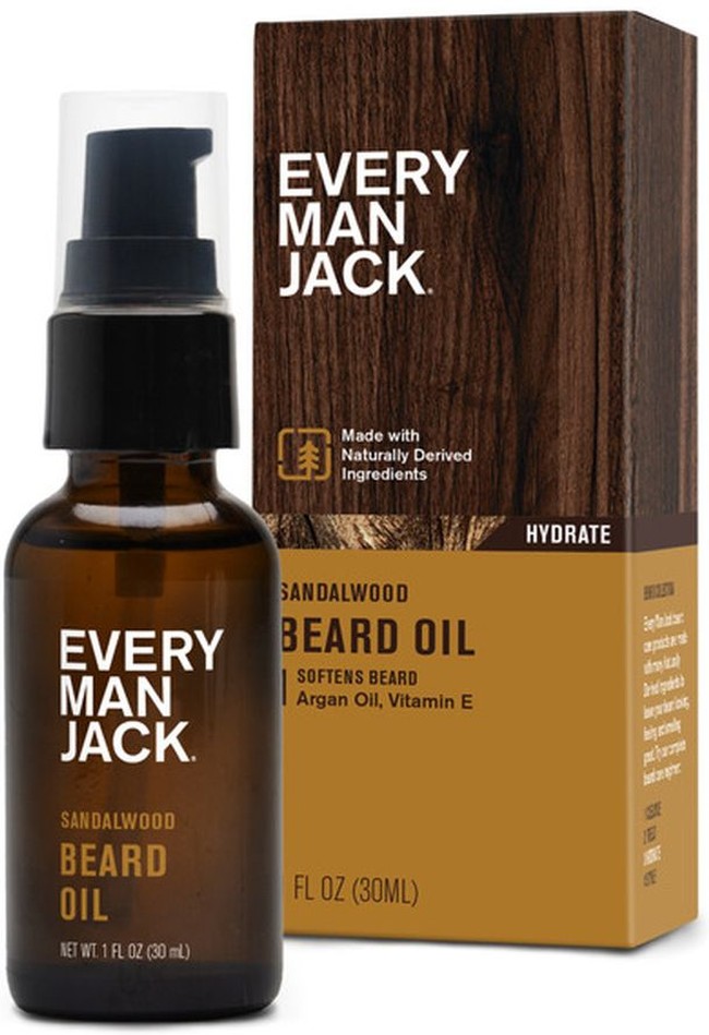 Beard Oil, Hydrate, Sandalwood