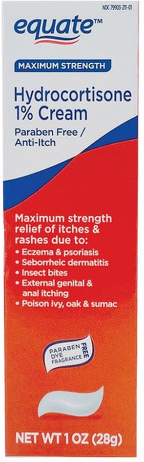 Maximum Strength Hydrocortisone 1% Anti-itch Cream, Fragrance Free