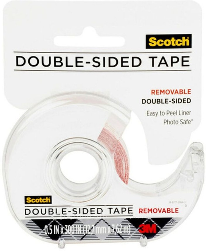 1/2X300" Double Sided Removable Scrapbooking Tape