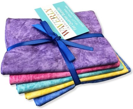 100% Cotton 18" x 21" Fat Quarter Batik Bundles Fabric Bundles