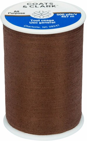 All Purpose Polyester Thread - Dark Brown
