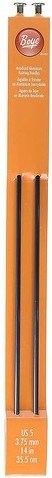 Anodized Aluminum Knitting Needles - 14 in