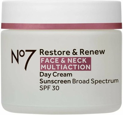 SPF 30 Restore & Renew Multi Action Face & Neck Day Cream