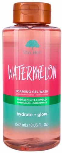 Foaming Gel Wash, Watermelon, Hydrate + Glow