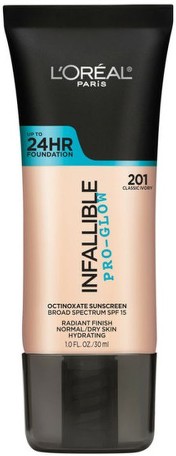Pro-Glow SPF Foundation, 24HR Coverage, Classic Ivory