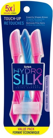 Hydro Silk Touch-Up Multipurpose Exfoliating Facial Razor & Eyebrow Shaper