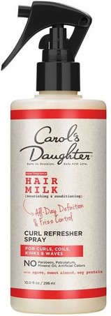 Refresher Spray For Curls, Coils, Kinks and Waves, Refresher Spray 10 Fl Oz