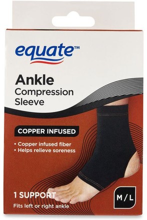 Copper Infused Ankle Support