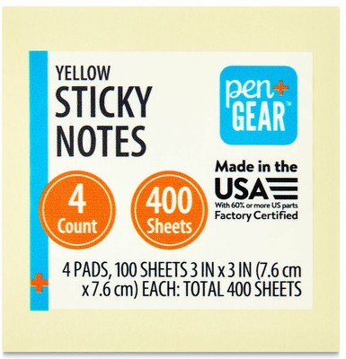Yellow Sticky Notes