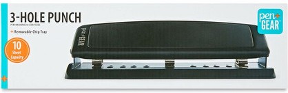 Standard 3 Hole Punch - Black