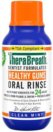 Professional Formula Periodontist Formulated Healthy Gums Antigingivitis/ Antiplaque Oral Mouthrinse, Clean Mint