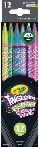 Twistables Bold & Bright Colored Pencils