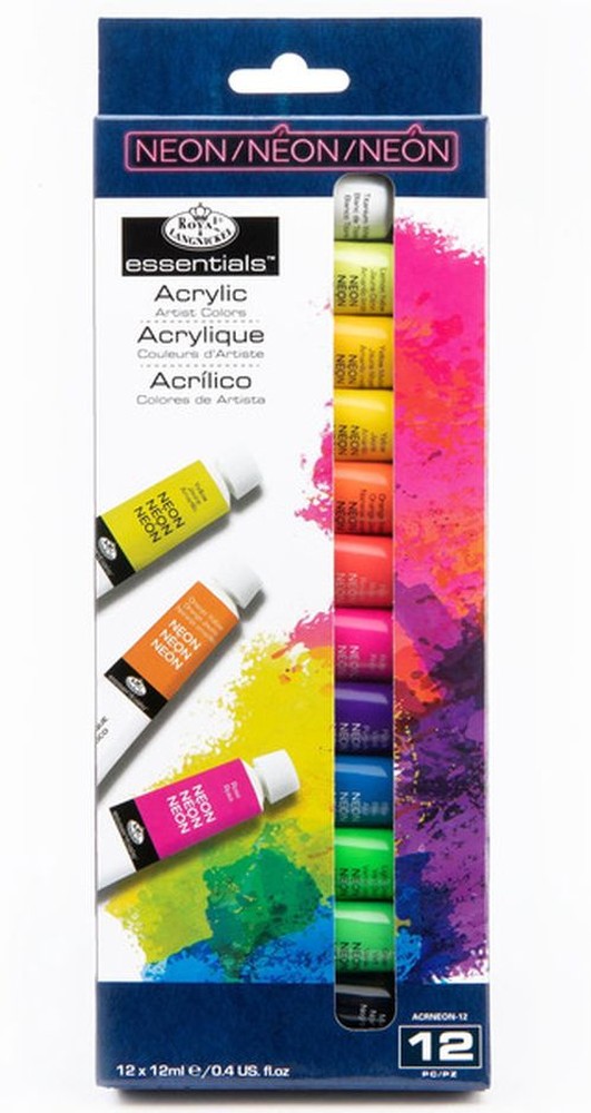 Neon Essentials Acrylic Paints