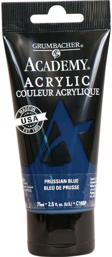 Prussian Blue Academy Acrylic Tube