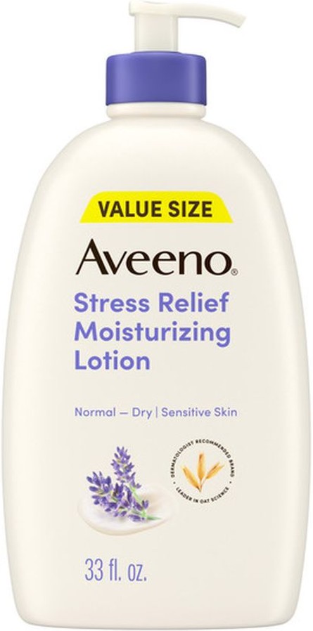 Stress Relief Moisturizing Lotion With Lavender Scent