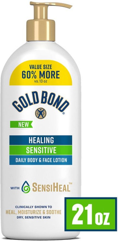 Body & Face Lotion, Daily, Healing, Sensitive, Value Size