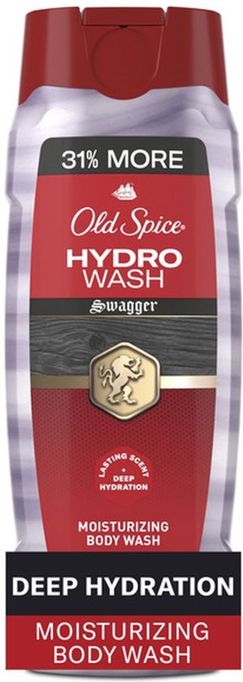 Men's Body Wash Moisturizing Hydro Wash, Swagger Scent