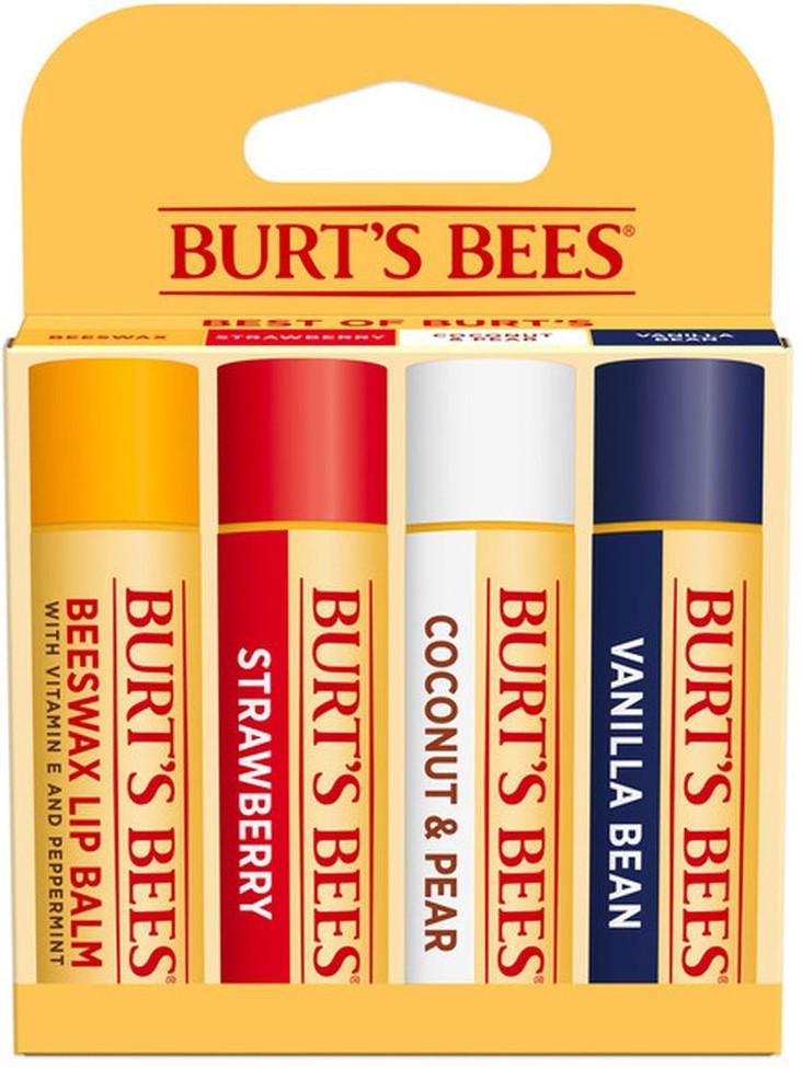 Moisturizing Lip Balm, Original, Strawberry, Coconut & Pear and Vanilla Bean