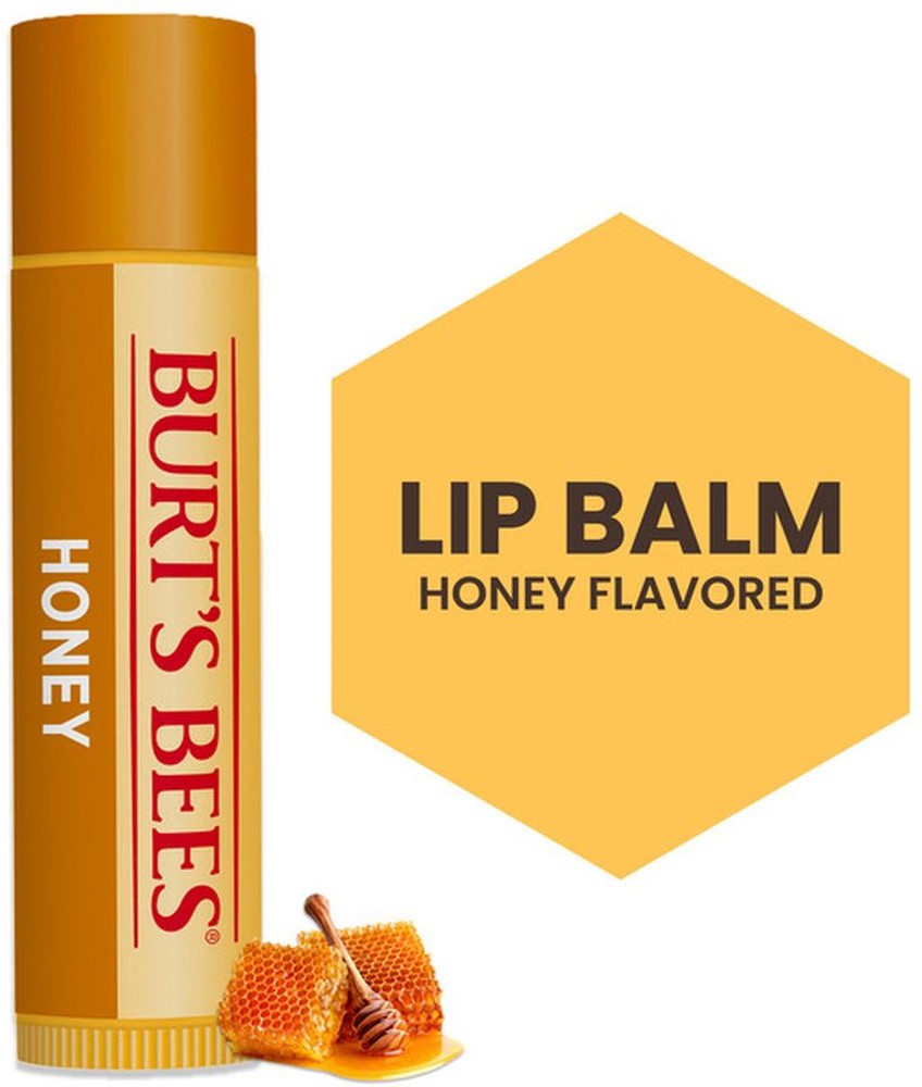 100% Natural Moisturizing Lip Balm, Honey With Beeswax