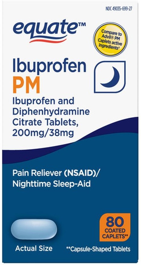 Ibuprofen PM, Coated Caplets