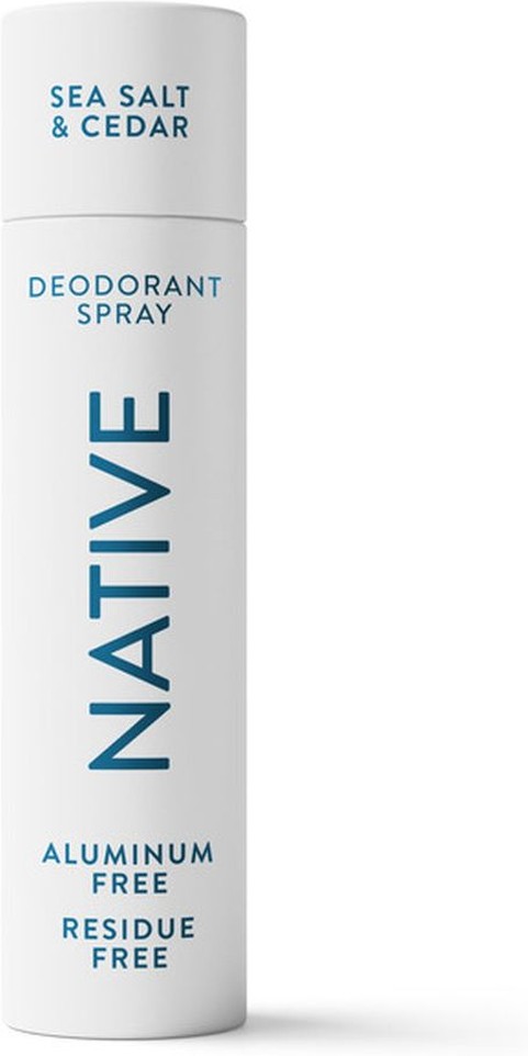 Deodorant & Body Spray, Sea Salt & Cedar