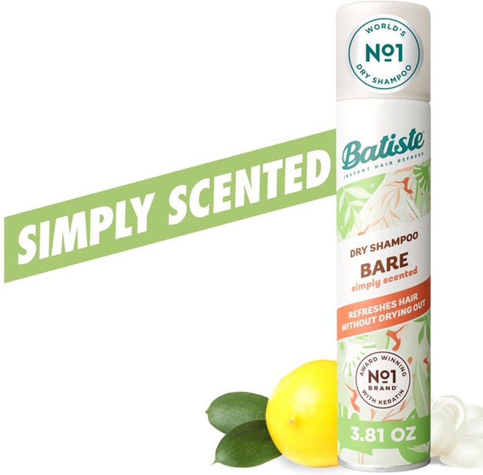 Dry Shampoo, Barely Scented, Bare