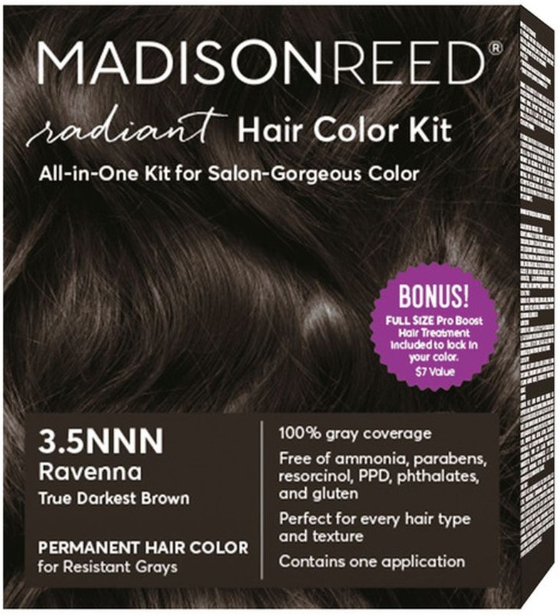 Radiant Hair Color Kit, Ravenna True Darkest Brown 3.5nnn