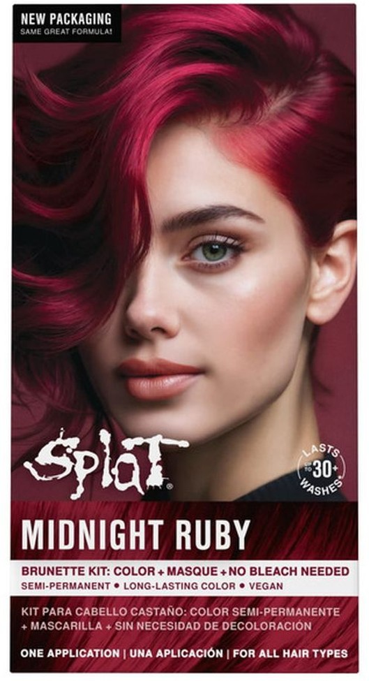 Hair Color, Midnight Ruby